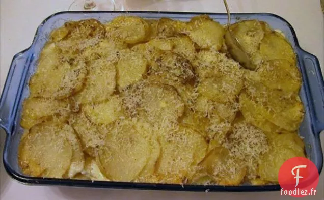 Gratin de Pommes De Terre au Fromage Bleu
