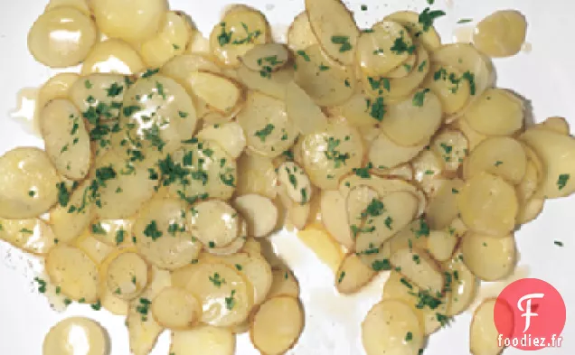 Pièces de Pommes De Terre aux Doigts Braisés