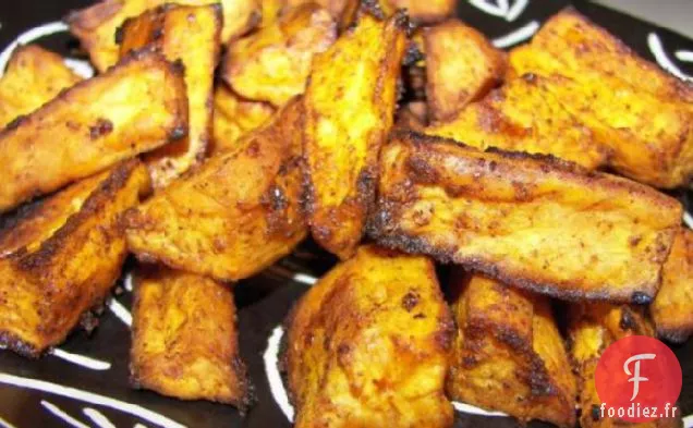 Frites de Patates Douces Épicées