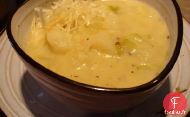 Soupe de Pommes De Terre Au Four