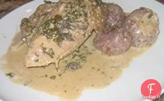 Poulet au Persil Mijoté