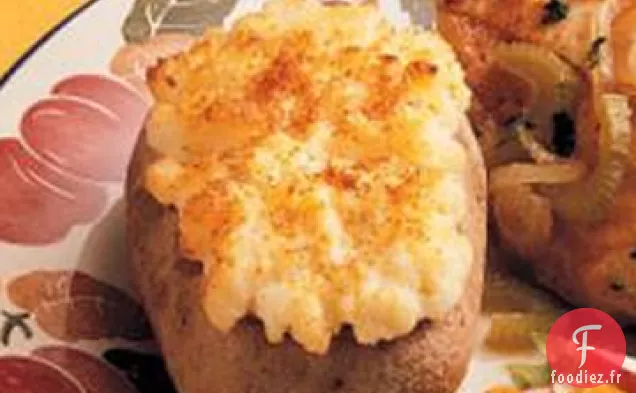 Pommes De Terre Crémeuses Deux Fois Cuites