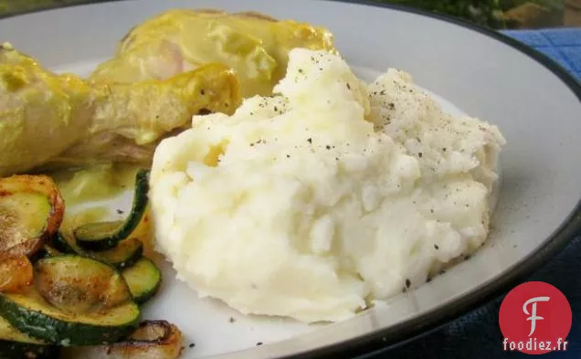 Délicieux...purée de Pommes De Terre à l'Ail Rôtie