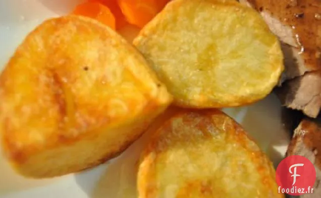Pommes De Terre À L'Ail Rôties Au Four