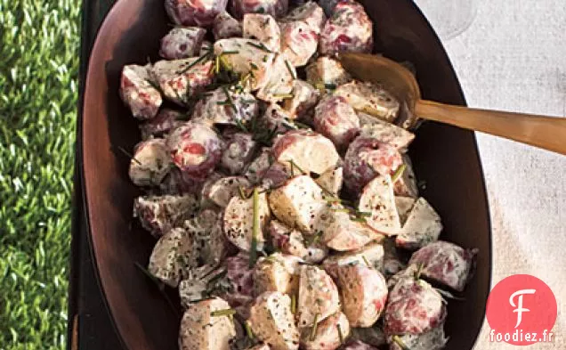 Salade Crémeuse de Pommes de Terre au Babeurre et aux Herbes