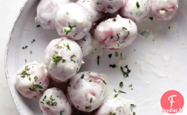 Pommes de Terre avec Vinaigrette Ranch