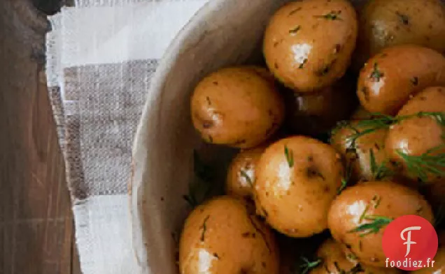 Pommes de Terre Nouvelles au Beurre d'Aneth