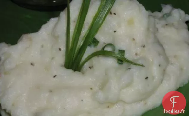 Purée de Pommes de Terre Asiago à l'Ail
