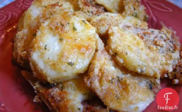 Pommes de Terre Mozzarella au Parmesan
