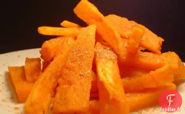 Frites de Patates Douces Épicées