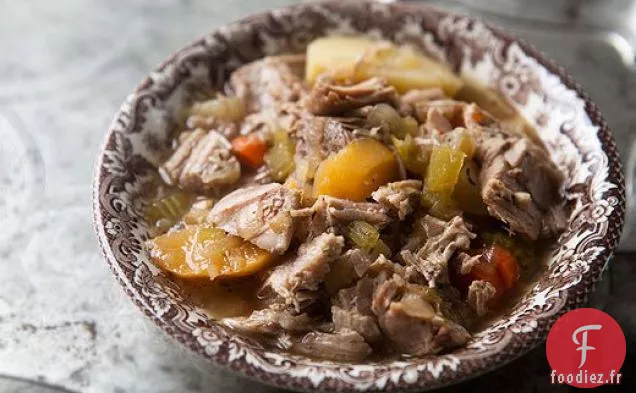 Ragoût De Dinde Aux Légumes Racines