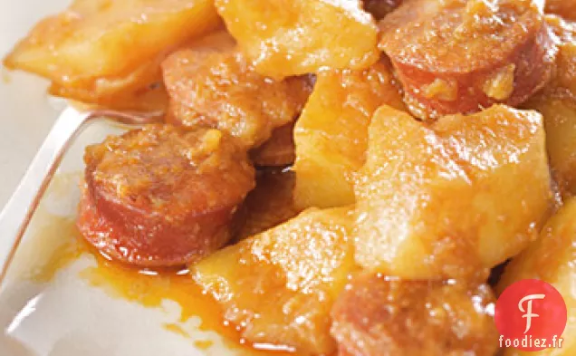 Pommes de terre à la Rioja au Chorizo