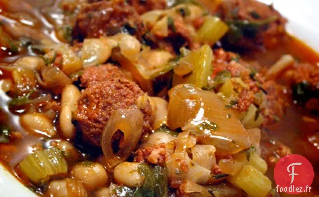 Soupe Aux Pois Chiches Et Au Chorizo