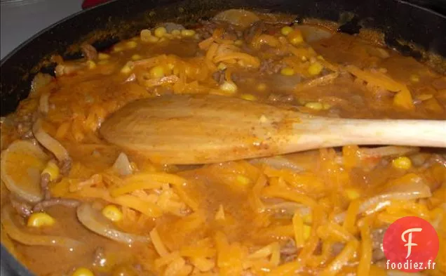 Poêle à Tortillas aux Pommes de Terre et au Bœuf