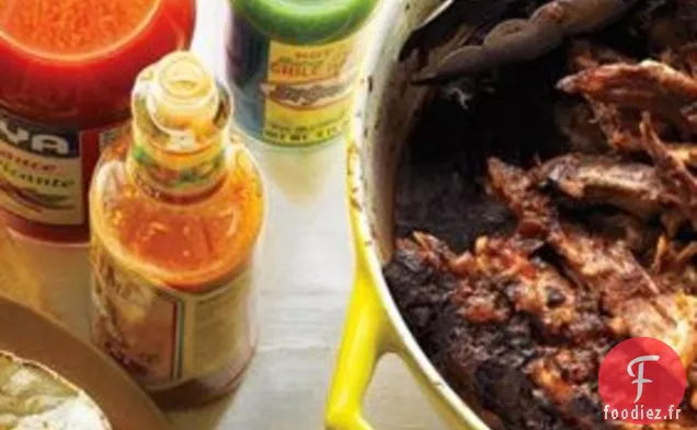 Tacos à l'Épaule de Porc Braisée au Chili