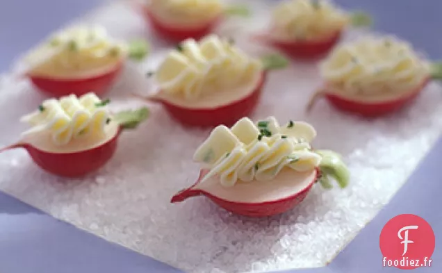 Radis au Beurre de Ciboulette