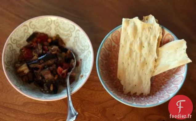 Caponata d'Aubergines Rôties