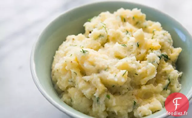Purée de Rutabaga à la Crème Sure et à l'aneth
