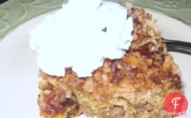 Croquant de Patate Douce Aux Noix de Pécan au Beurre