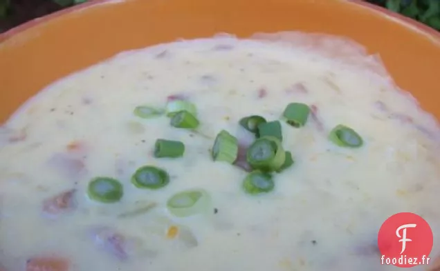 Soupe De Pommes De Terre Délicieusement Délicieuse