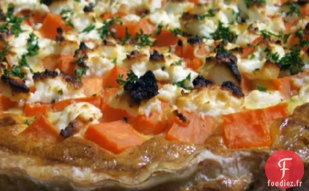 Tarte Aux Oignons Caramélisés