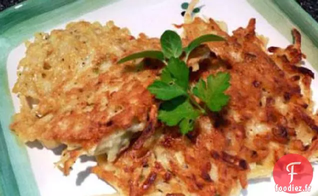 Crêpes à la Patate Douce, à l'Oignon et au Thym