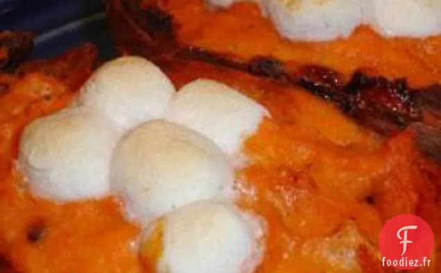 Patates Douces cuites deux Fois - du Côté Léger!
