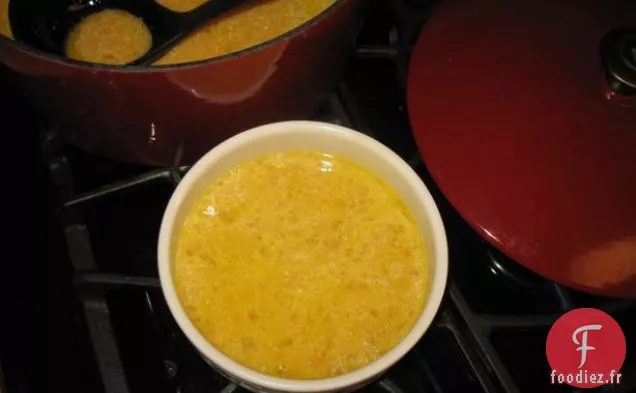 Soupe De Patates Douces Au Mascarpone