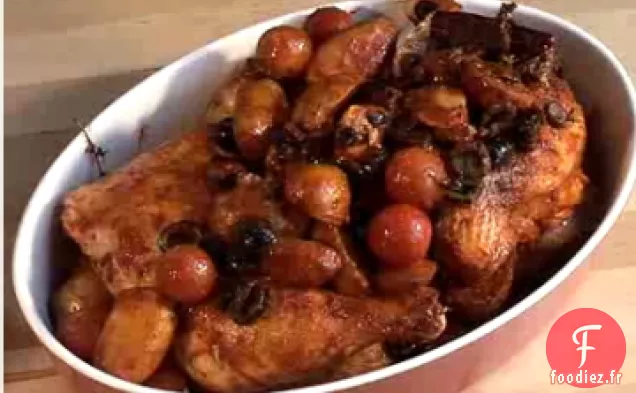 Cocotte De Poulet Marocaine
