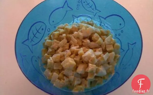 Salade de Patates Douces Épicées / Kumara