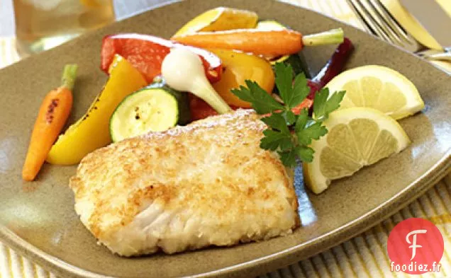 Poisson Cuit Au Four Croustillant