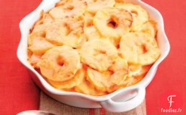 Gratin de Patates Douces et de Pommes de l'Ontario