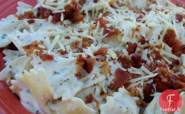 Pâtes au Noeud Papillon au Bacon
