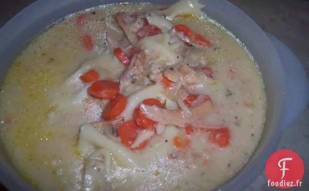 Soupe Crémeuse à la Dinde