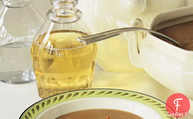 Soupe aux Châtaignes et Champignons