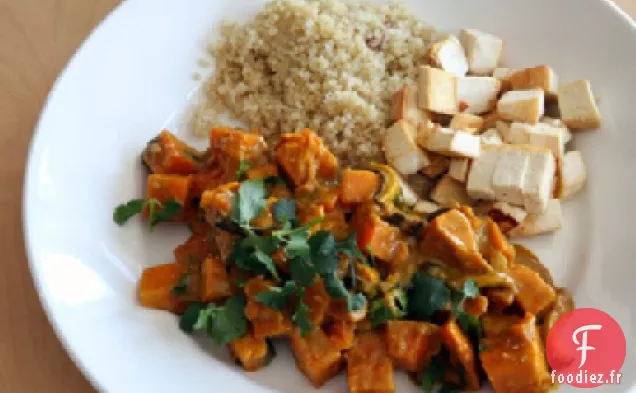 Curry d'Igname de Tofu