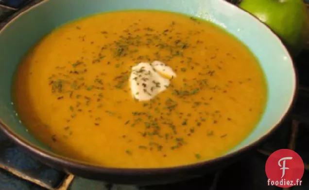 Soupe à l'Igname et aux Pommes