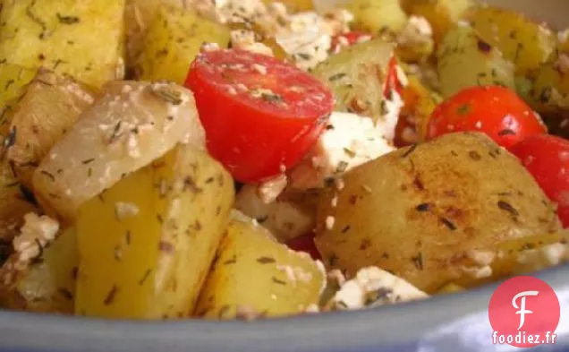 Salade de Pommes De Terre Rôties Méditerranéennes