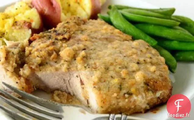 Côtelettes De Porc Frites Au Four