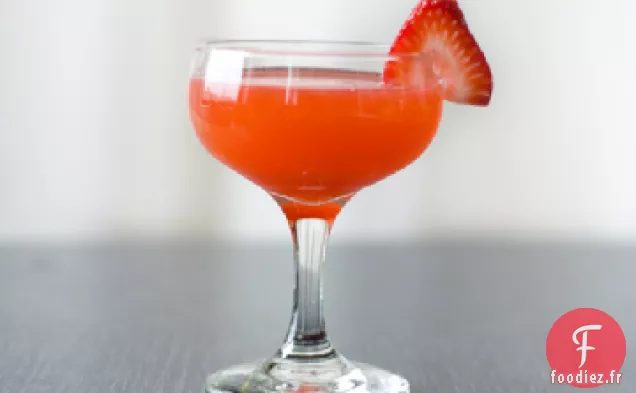 Champs de Rhubarbe aux Fraises