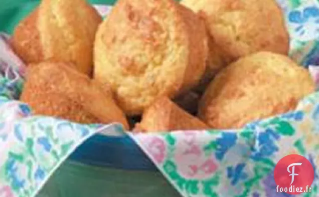 Muffins de Maïs Au Parmesan