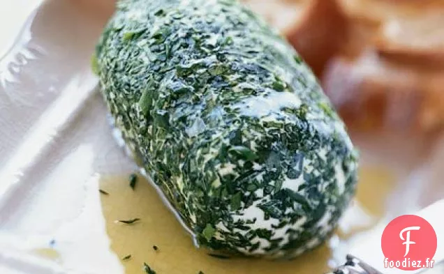 Bûche au Fromage aux Herbes