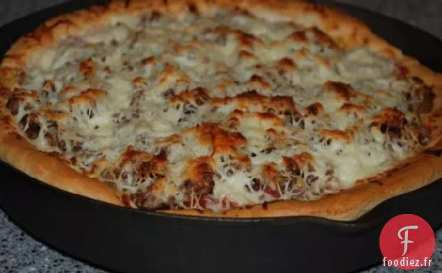 Pizza à la Poêle Chaude