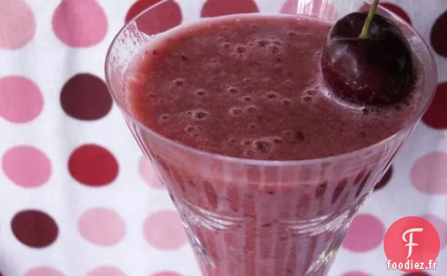 Smoothie aux Cerises et à la Papaye