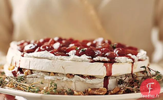 Gâteau au Brie et aux Noix