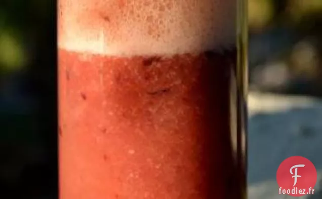 Jus d'Orange Sanguine, de Prune et de Raisin