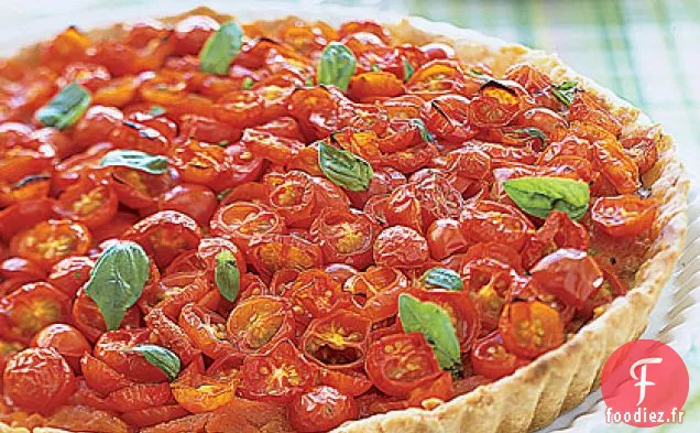 Tarte aux Tomates Prunes