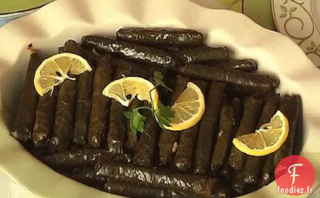Feuilles de Vigne Farcies - Recette de Dolma Turque Authentique
