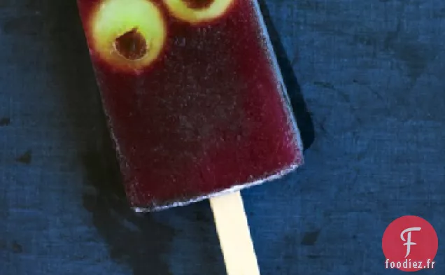 Pop de Glace Fantôme au Raisin et à la Limonade