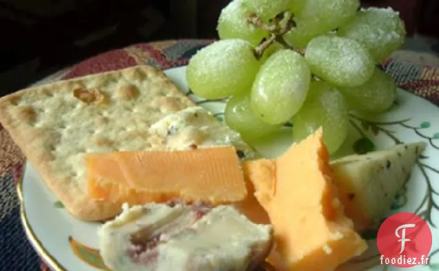 Raisins Verts Givrés pour la garniture